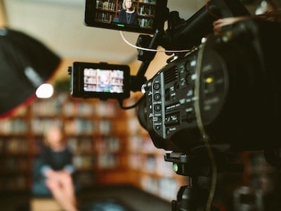 Professional video recording for video content marketing