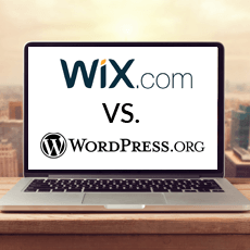 Wix VS. WordPress.org comparison pros and cons