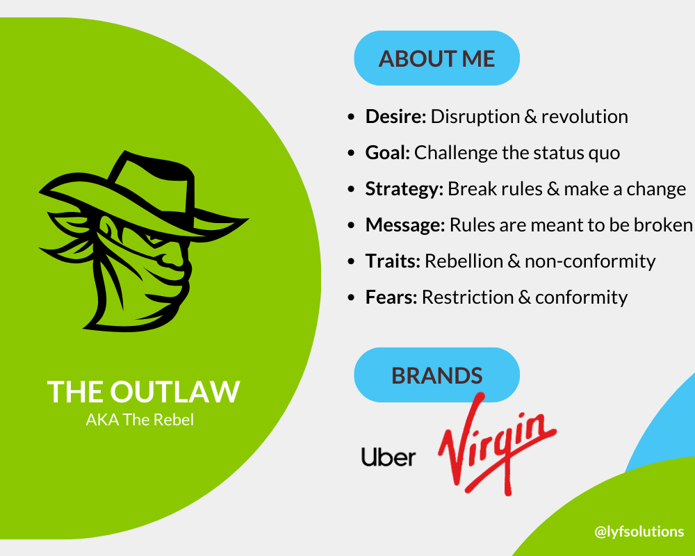 The Outlaw brand archetype